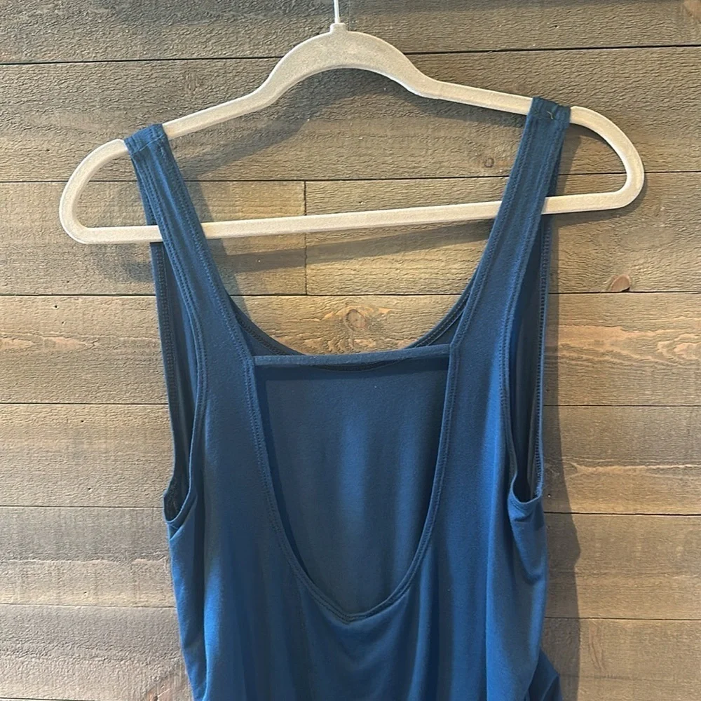 NWT Lucky brand blu size small swim cover up